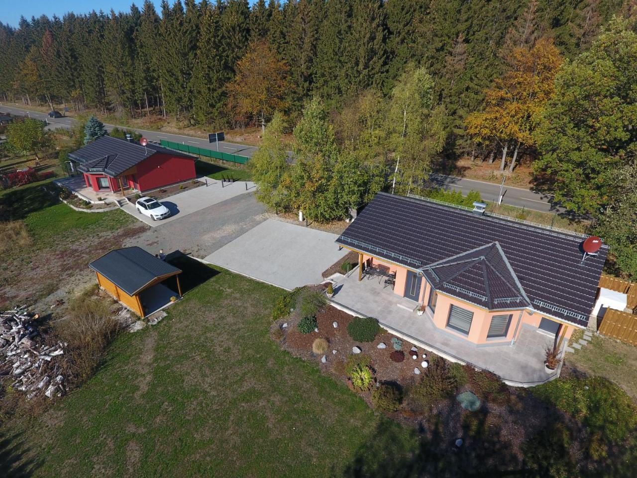 Ferienhaus Am Ramberg Villa Friedrichsbrunn Dış mekan fotoğraf